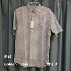 GoldenBear 半袖シャツ Lサイズ チェック柄のサムネイル