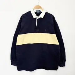 POLO RalphLauren ラルフローレン ツートン ラガーシャツ S73