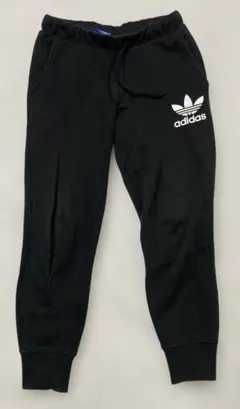 adidas トレフォイル ブラック ジョガーパンツ Mサイズ