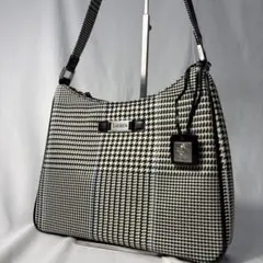 希少 極美品 ローレンラルフローレン Y2K 千鳥格子柄 ワンショルダー