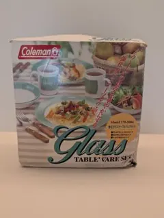 コールマン　強化ガラステーブルウェアセット