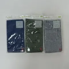 【新品】 ユニクロ レギンス ズボン 7分丈 5分丈 3個セット 110㎝