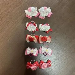 犬用　耳飾り　5個セット