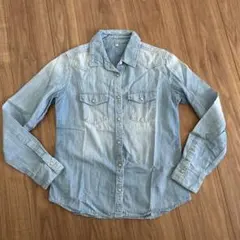 無印良品　デニムシャツ