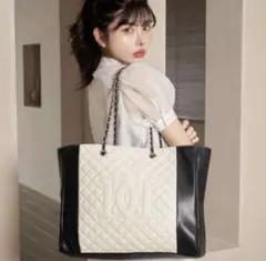 Darich DDキルティングレザートートバッグ