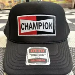 【LC】OTTO トラッカーワッペンキャップ CAHMPION ブラック