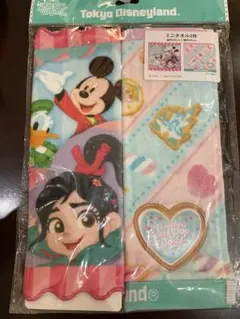 パルパルーザ　ヴァネロペ　ミニタオル　2枚　バネロペ　ディズニーランド　ミッキー