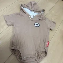 CONVERSE フード付きロンパース 80サイズ