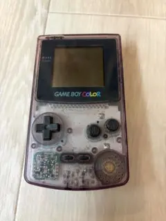 ゲームボーイカラー CGB-001 クリアパープル