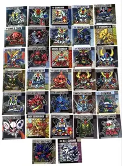 元祖SDガンダムスナック フルコンプ 全32種セット アムロ シャア