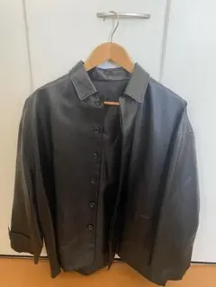 レザー ジャケット ブラックのサムネイル