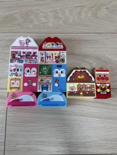 アンパンマン ブロック セット まとめ売り ミュージアム購入品 非売品 知育
