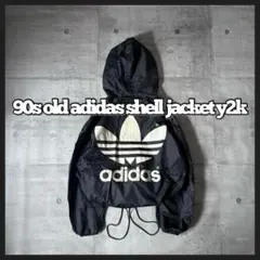 90s vintage adidas nylon jacket y2k tech