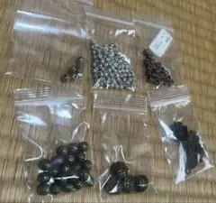 メタルビーズ　たくさん