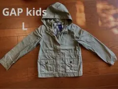GAP kids L 140 カーキ　カーキモッズコート　ショートジャケット