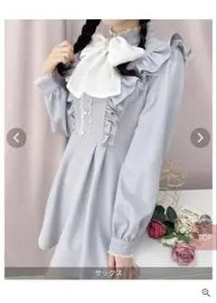 Amavel Pretty Lace ボウタイワンピース - メルカリ