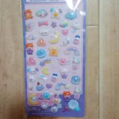 カラフルキャラクターシールセット