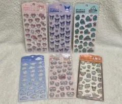 サンリオ ぷくっとシール 6枚セット マイメロディ クロミ ハローキティ