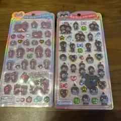 ち*い様 【正規品】モンチッチ　うるちゅるポップシール 2種