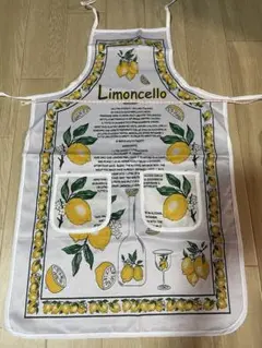 エプロン　イタリア　シチリア　レモン　新品未使用