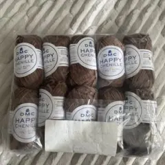 ⬛︎DMC HAPPY CHENILLE ブラウン 10個入り⬛︎