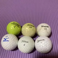 ゴルフボール 6個セット SRIXON HONMA G - メルカリ