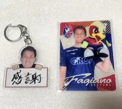 ファジアーノ岡山 川浪吾郎選手　キーホルダー・プラスチックカード