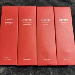 新品未使用　Aurelie オレリー　メイク落とし　洗顔料　各2本　箱潰れあり