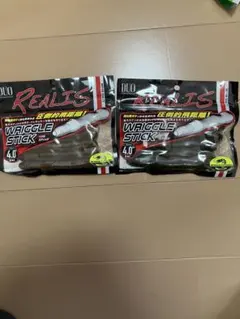 DUO REALIS WRIGGLE STICK 4.0インチ 2色セット
