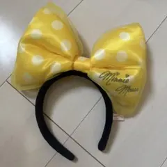 ミニーマウス 水玉リボン カチューシャ　ディズニー