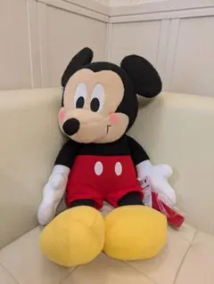 【新品】ディズニー ミッキーマウス V-BIGぬいぐるみ　タバコ・喫煙環境無し