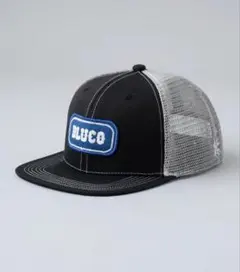 BLUCO/ブルコ　メッシュキャップ　PATCH ブラック/グレーのサムネイル