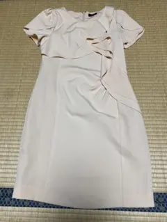 GIRL 半袖 ワンピース ベージュ フリルのサムネイル