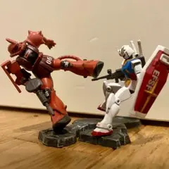 ガンダム チョコサプ 全塗装 4体セット シャア専用 - メルカリ