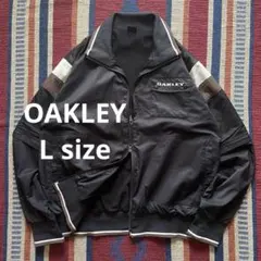 配色◎/OAKLEY:オークリー2WAYダブルジップ/ジャケット/袖ギミック/L