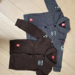 BABY DOLL ボタンカーディガン 130のサムネイル