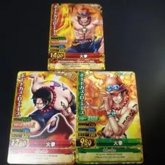 ワンピース ワンピーベリーマッチIC ルフィ&エース 2枚セット - メルカリ