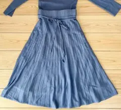 ミラオーウェン　スカート　ニットスカート