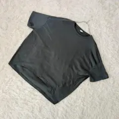 AMERICAN HOLIC 半袖　ゆったり　カットソー　ブラック　綿100%