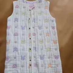 コットン製動物柄スリーパー