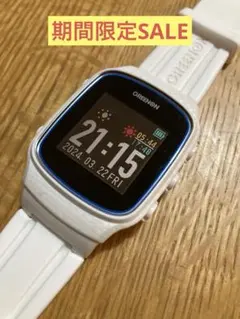 SALE【美品・軽量】ゴルフウォッチ グリーンオン ノルムII ホワイト