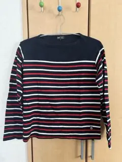 BEAMS HEART ボーダー長袖カットソー Mサイズ(4)のサムネイル