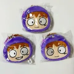 忍たま乱太郎　ミニポーチキーホルダー　不破雷蔵 鉢屋三郎　3個セット