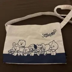 BT21 スナップボタン付きミニバッグ