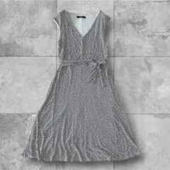 Max Mara　ロング ワンピース ドレス　ジャージー生地　ジオメトリック柄のサムネイル
