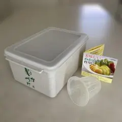 ぬか漬け容器 、水取り容器、説明書のサムネイル