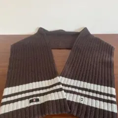 【中古】ビクトリノックス VICTORINOX リブ編みマフラー