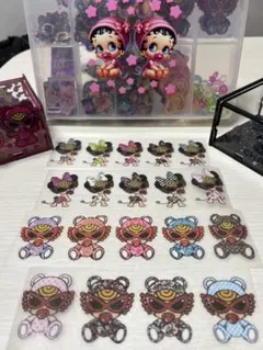 ヒスミニシール ステッカー19柄