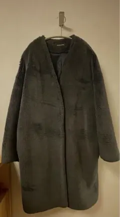 【最終値下げ】JEANASIS ムートンコート グレー