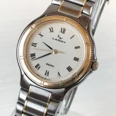 SEIKO LANDY クォーツ腕時計　5P31 美品！電池、バンド新品！ SEIKO LANDY クォーツ腕時計 5P31 美品！電池、バンド新品！ - メルカリ